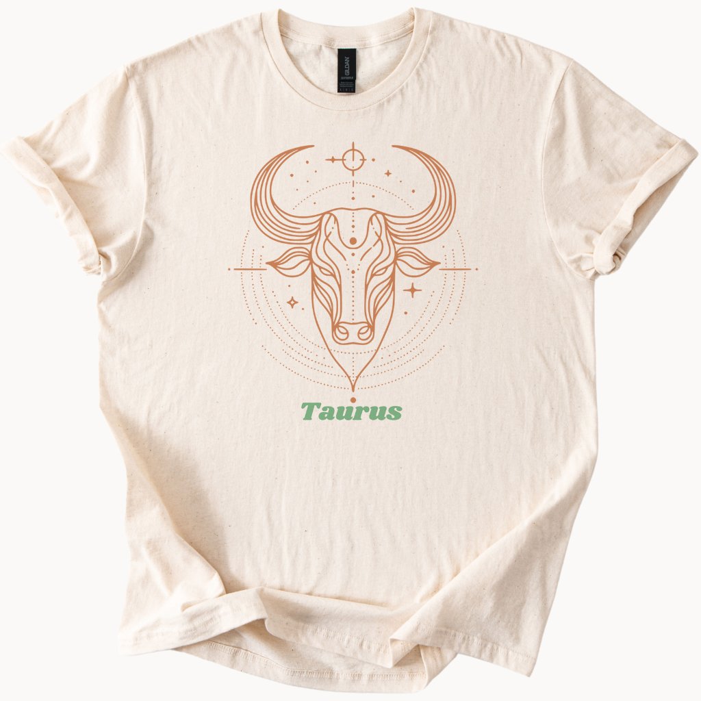 Taurus Bull Zodiac Astrology Horoscope Graphic T Shirt